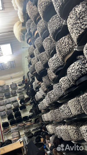 Шапки из каракуля и норки