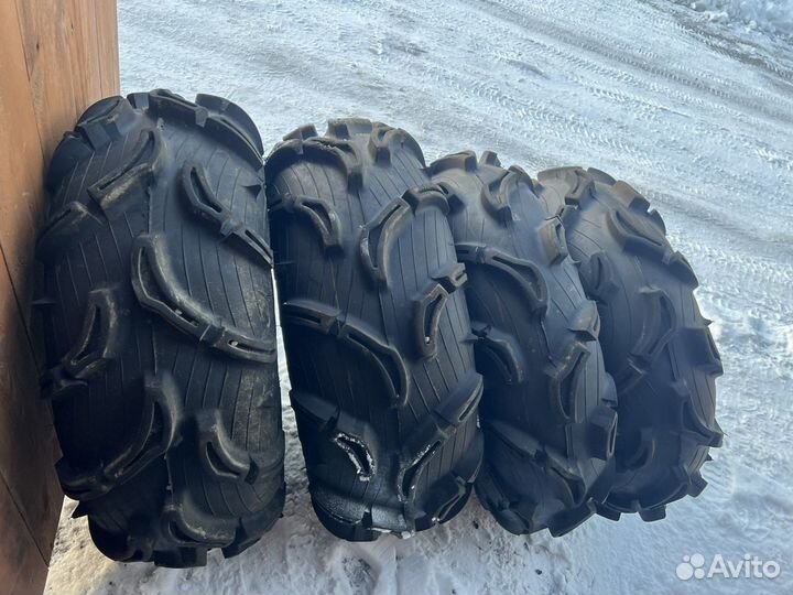 Комплект колёс 4шт Maxxis Zilla 30х11 R14