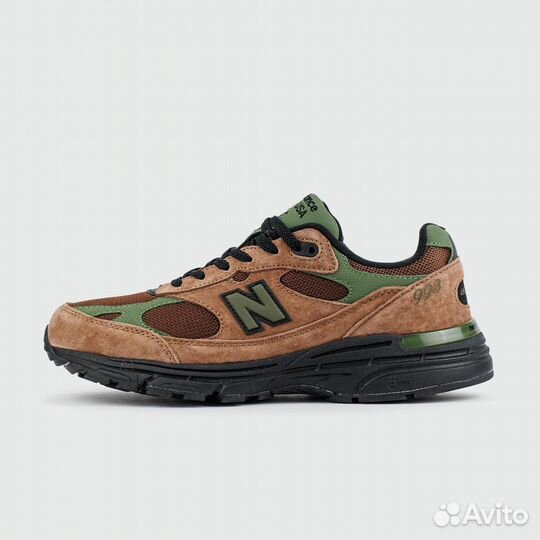 New Balance 993 Brown Green