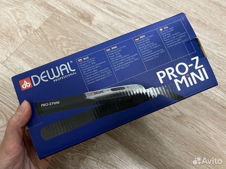 Щипцы гофре dewal pro-z mini