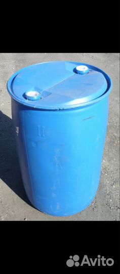 Бочки пластиковые б/у, 227 литров