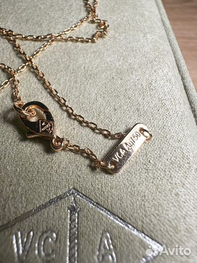 Кулон van cleef vgold