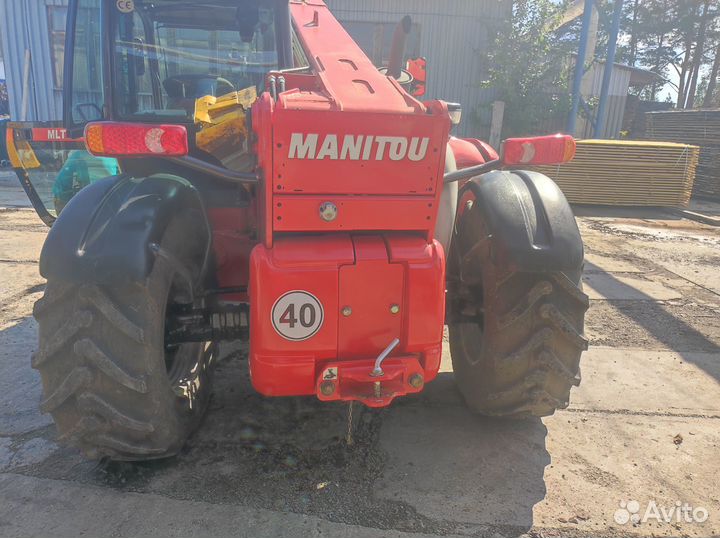 Телескопический погрузчик Manitou MLT 741-120 LSU, 2007