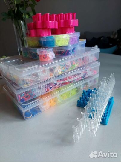 Набор резинок, резиночки для плетения