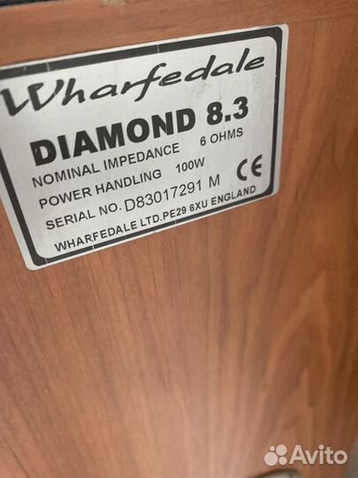 Колонки напольные Wharfedale Diamond 8.3 Англия