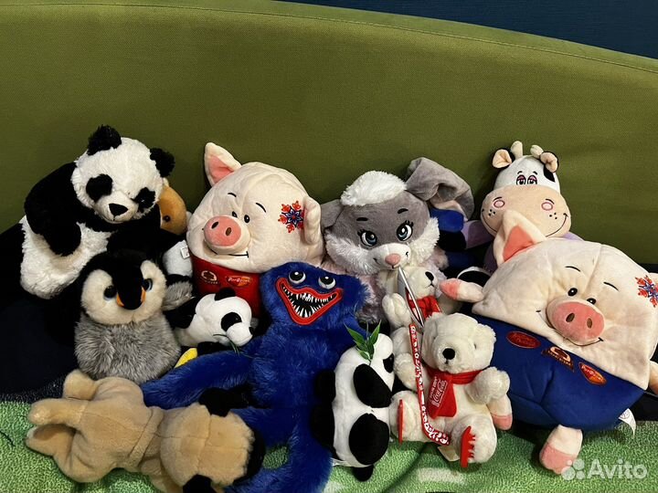 Мягкие игрушки пакетом