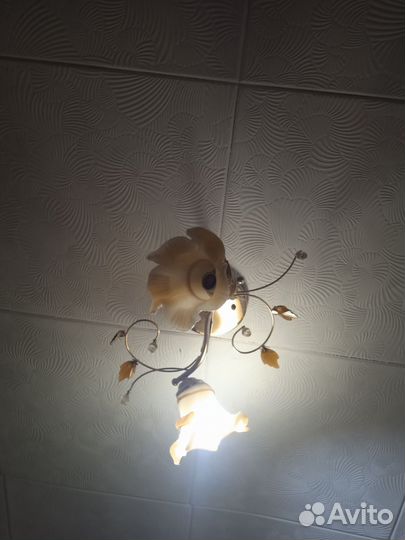 Люстры потолочные бу