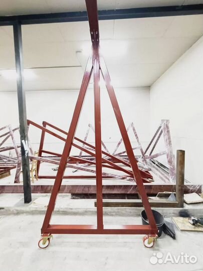 Мпу 2 т 5х4 м Мобильное перегрузочное устройство усиленной конструкции (кран козловой)