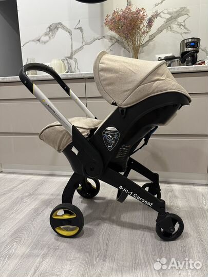 Коляска-автокресло FooFoo 4 в 1, автолюлька