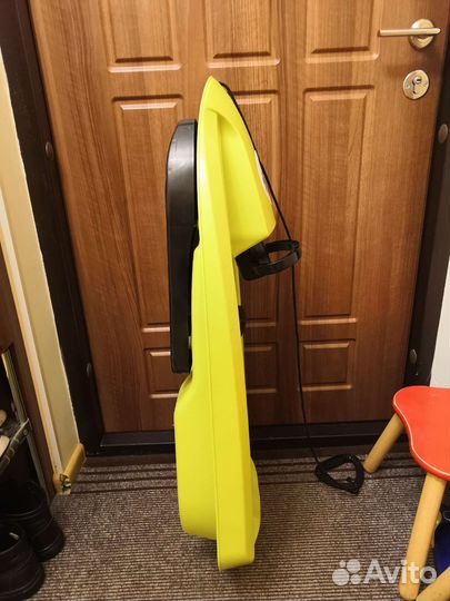 Санки Gimpel с рулём / снегокат