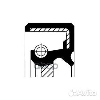 Сальник распредвала ford focus II/mondeo IV/KUG