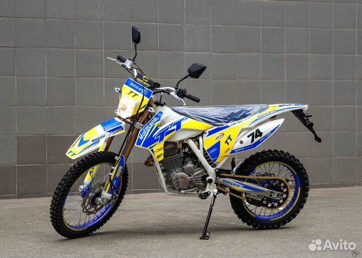 Кроссовый мотоцикл Motoland TT250