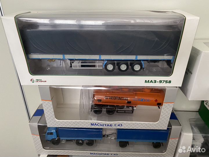 Модели 1:43 ssm автоистории камаз маз
