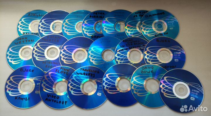DVD Диски. Концерты,клипы. Классический рок
