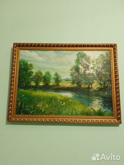 Картина маслом пейзаж