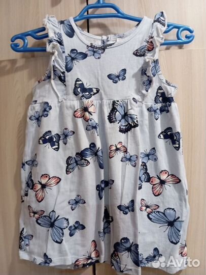 Платье для девочки hm 92 98
