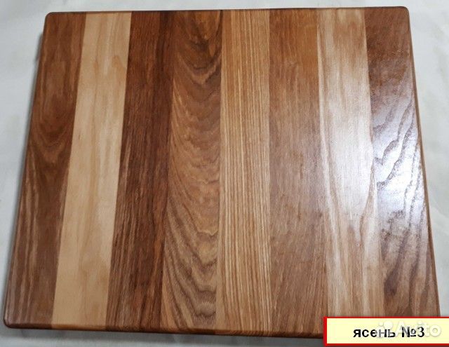Доска разделочная дуб ясень толстая массивная