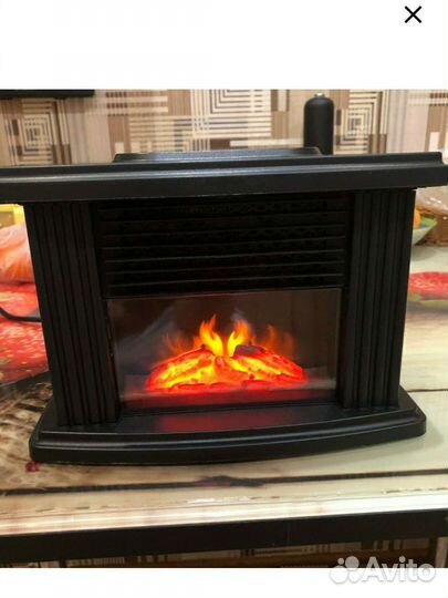 Новый мини камин обогреватель с пультом