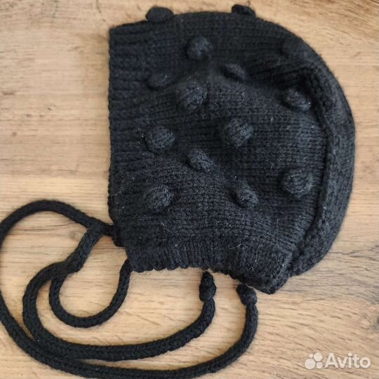 Шапка детская до 6мес новая