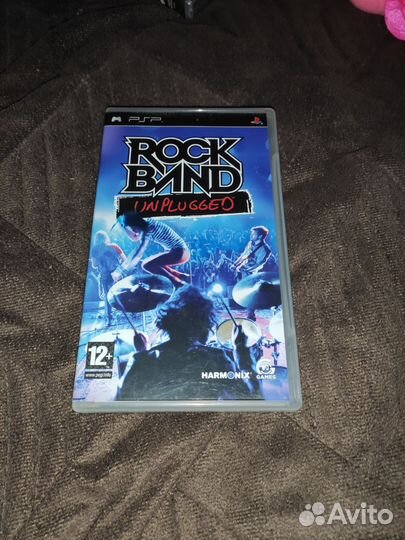 Игра для PSP Rock Band Unplugged