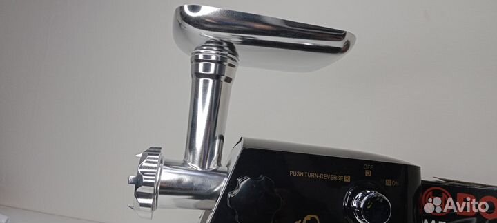 Мясорубка bosch электрическая с насадками,реверсом