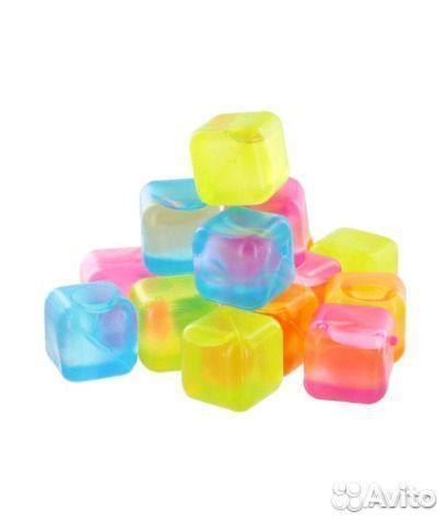 Кубики для охлаждения напитков (многоразовый лёд)