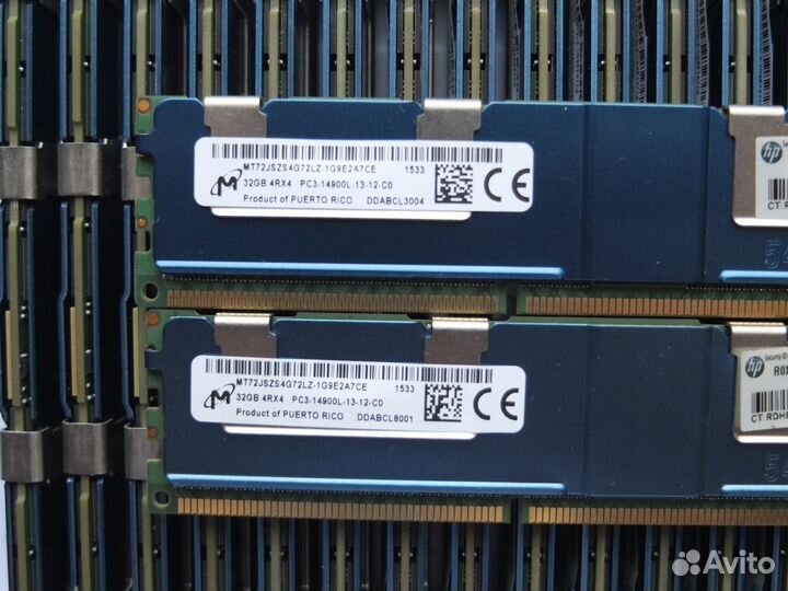 32Gb Micron 14900L HP 712384-081 серверная ddr3