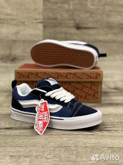 Кеды Vans Knu Skool Navy White (36-45)