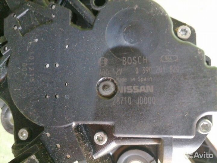 Моторчик стеклоочистителя задний задний Nissan