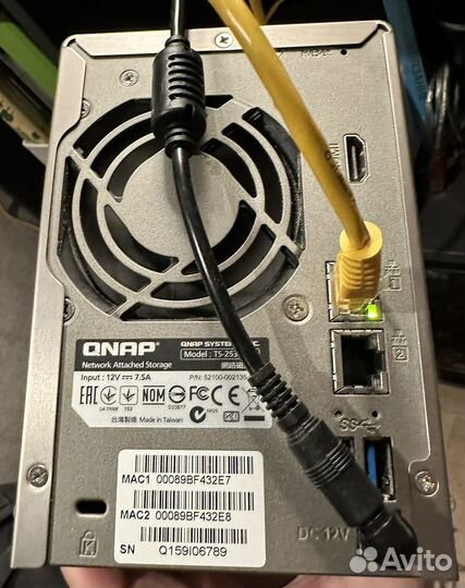 Qnap TS-253 pro 8gb NAS