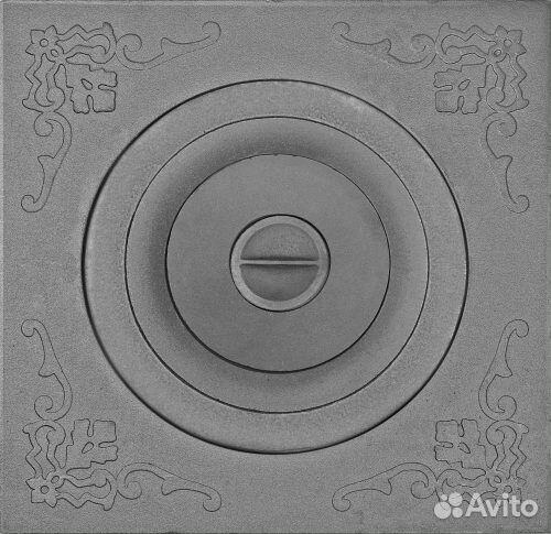 Плита под казан 8-20л П1-6 600х600 одноконфорочна