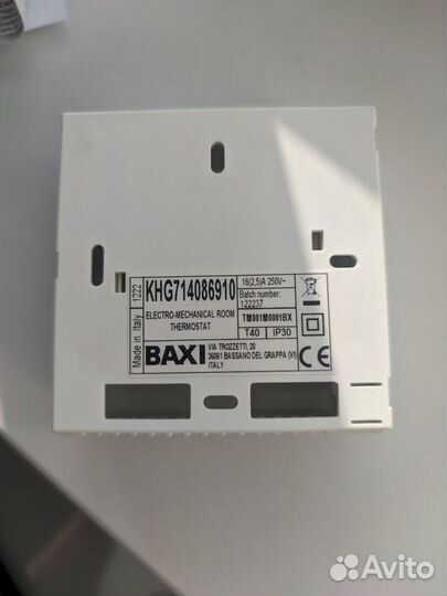 Термостат для настенного котла baxi