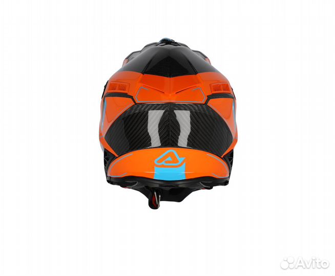 Кроссовый шлем Acerbis Steel Carbon 22-06, Orange