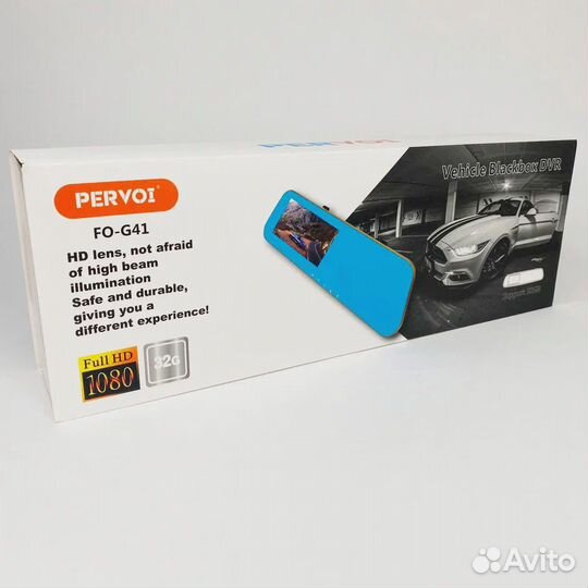 Зеркало-регистратор Pioneer/Pervoi FO-G41