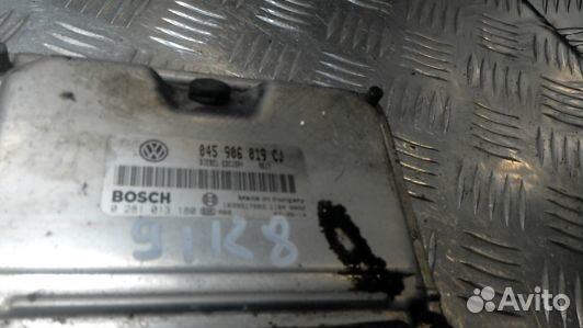 Блок управления двс skoda roomster 1 (91K08PC01)