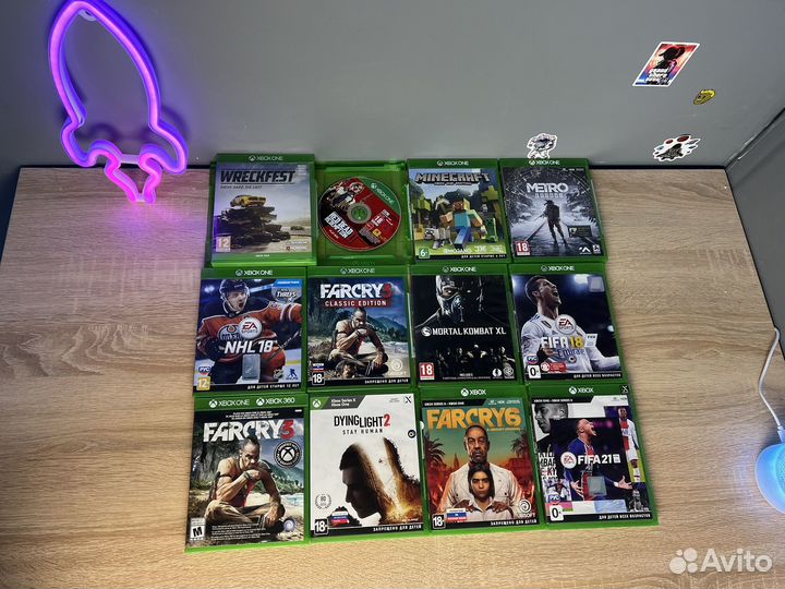Диски Xbox One s/x