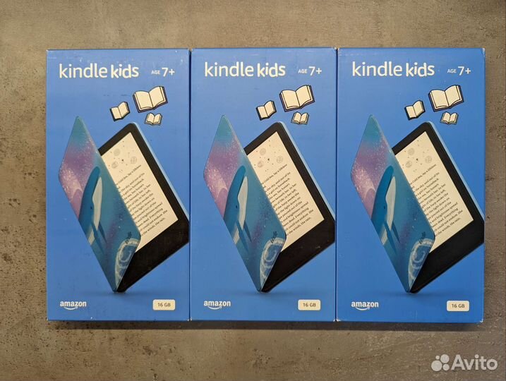 Amazon Kindle 2024 с оригинальной обложкой