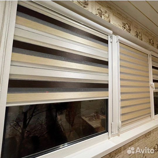 Рулонные шторы день ночь от производителя