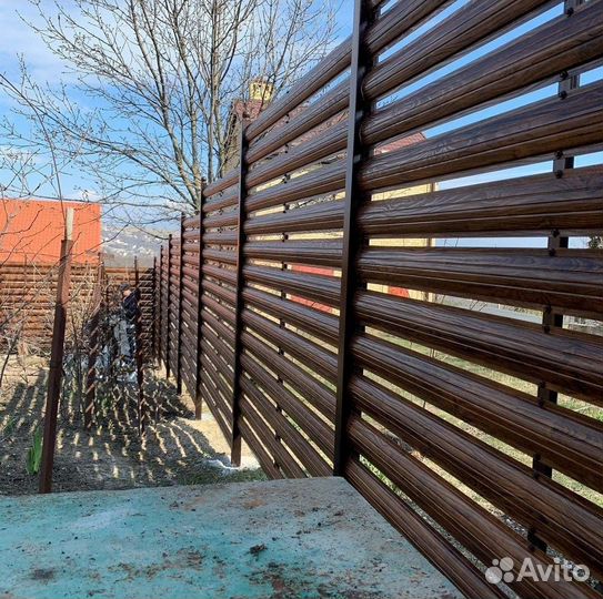 Металлический штакетник