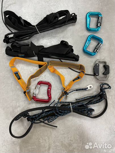 Карабин параплан алюминиевый стальной supair