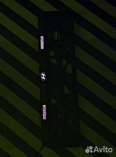 Номерные рамки с подсветкой ваш дизайн