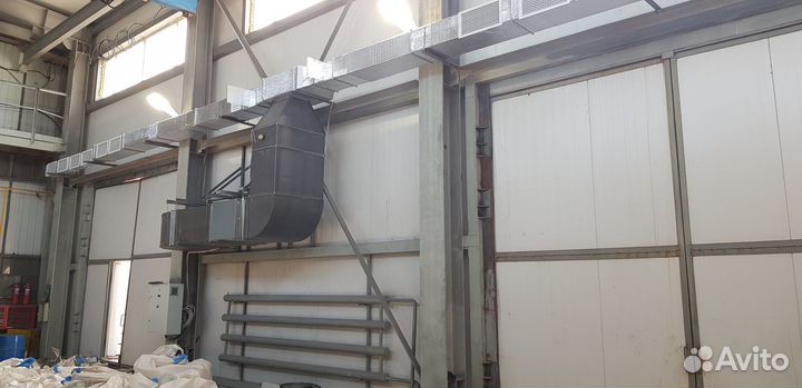 Монтаж приточной и вытяжной вентиляции