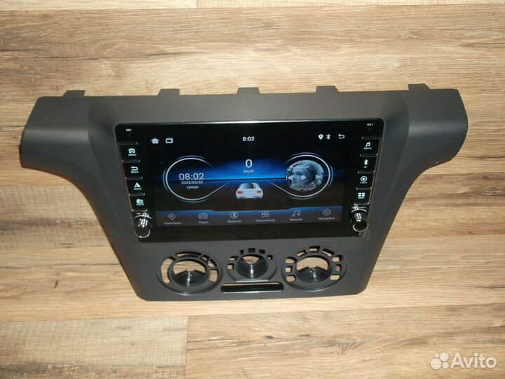 Магнитола Mitsubishi Outlander Android крутилки