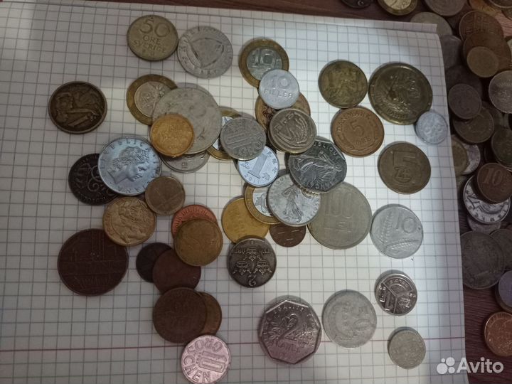 Монеты европы