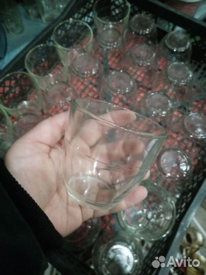 Стакан советский круглый. Лот 1