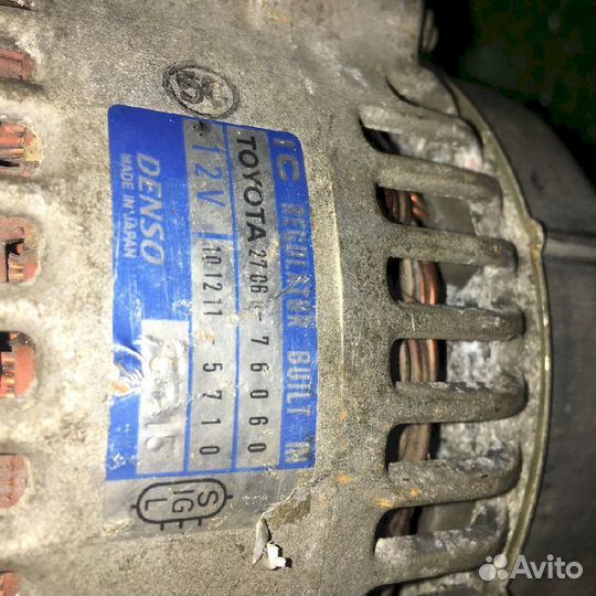 Генератор 2TZ-FZE Toyota Estima TCR20W 2706076060