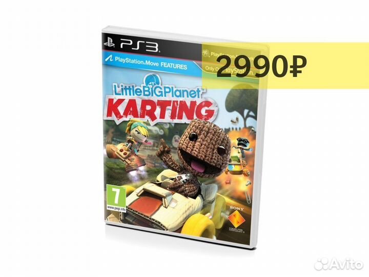 LittleBigPlanet Картинг, б/у (PS3)