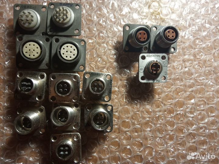 Разъемы СССР 2рмг 14б4ш1е2 /снц4-10