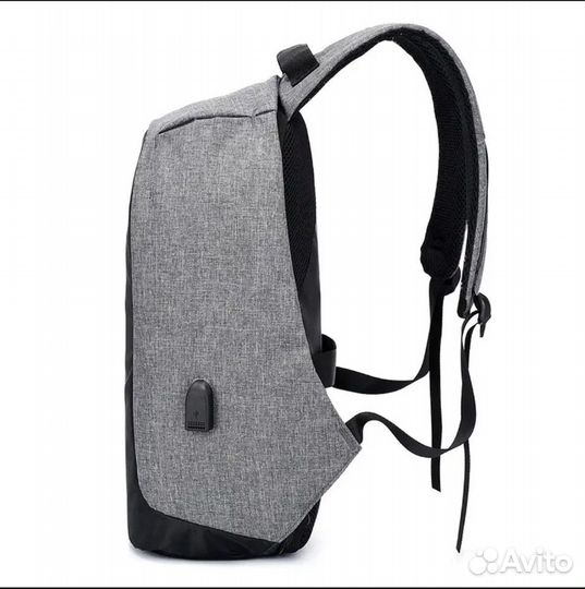 Дорожный рюкзак из ткани Оксфорд с USB-зарядкой