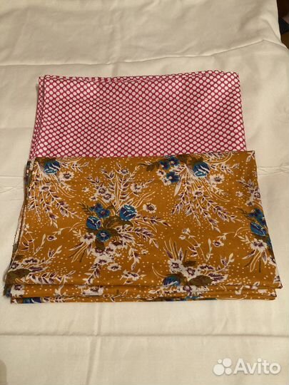 Ткань простынная,полотенчатая,отрезы ткани